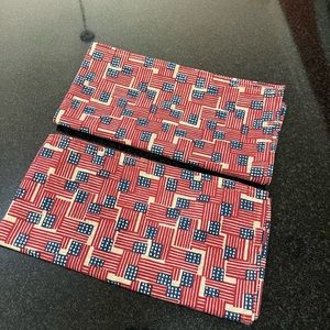 Longaberger American 🇺🇸 19x19” cloth napkins
